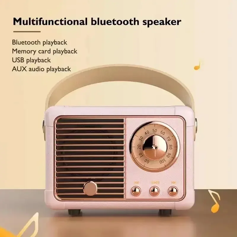 Retro HM11 Second Generation Wireless Bluetooth Speaker Mini Portable New Subwoofer Outdoor Small Audio Gift
Retro HM11 Second Generation Wireless Bluetooth Speaker Mini Portable New Subwoofer Outdoor Small Audio Gift