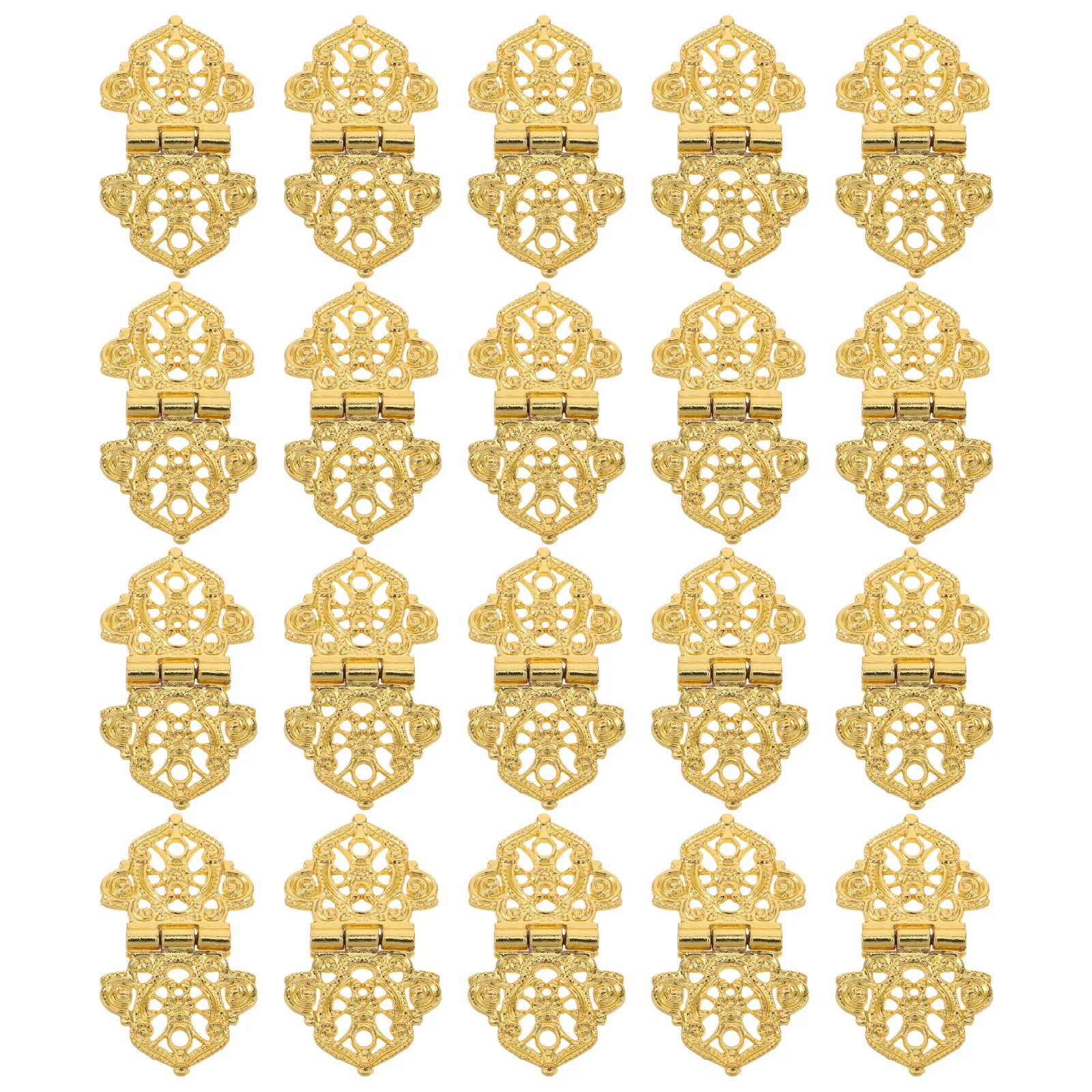 20 шт. петли для деревянного шкафа-золотистые декоративные петли с гравировкой, металлические петли в стиле ретро для ювелирных изделий, сундук, мини-шкаф
20 шт. петли для деревянного шкафа-золотистые декоративные петли с гравировкой, металлические петли в стиле ретро для ювелирных изделий, сундук, мини-шкаф