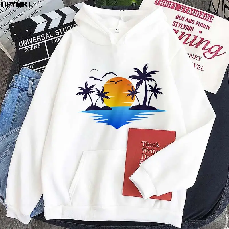 Women Long Sleeve thin fleece Autumn Winter Sweatshirt ladys girl street 90 Fashion Casual pullover Island scenery graphic print
Women Long Sleeve thin fleece Autumn Winter Sweatshirt ladys girl street 90 Fashion Casual pullover Island scenery graphic print