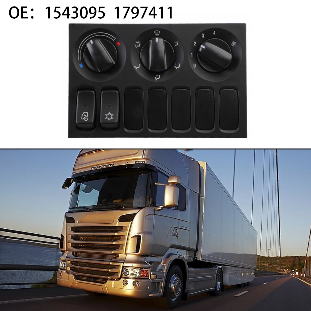 20 Pins Terminals 1543095 1797411 Truck A/C Control Panel Air Conditioning Heater Temperature Panel Switch For Scania
20 Pins Terminals 1543095 1797411 Truck A/C Control Panel Air Conditioning Heater Temperature Panel Switch For Scania