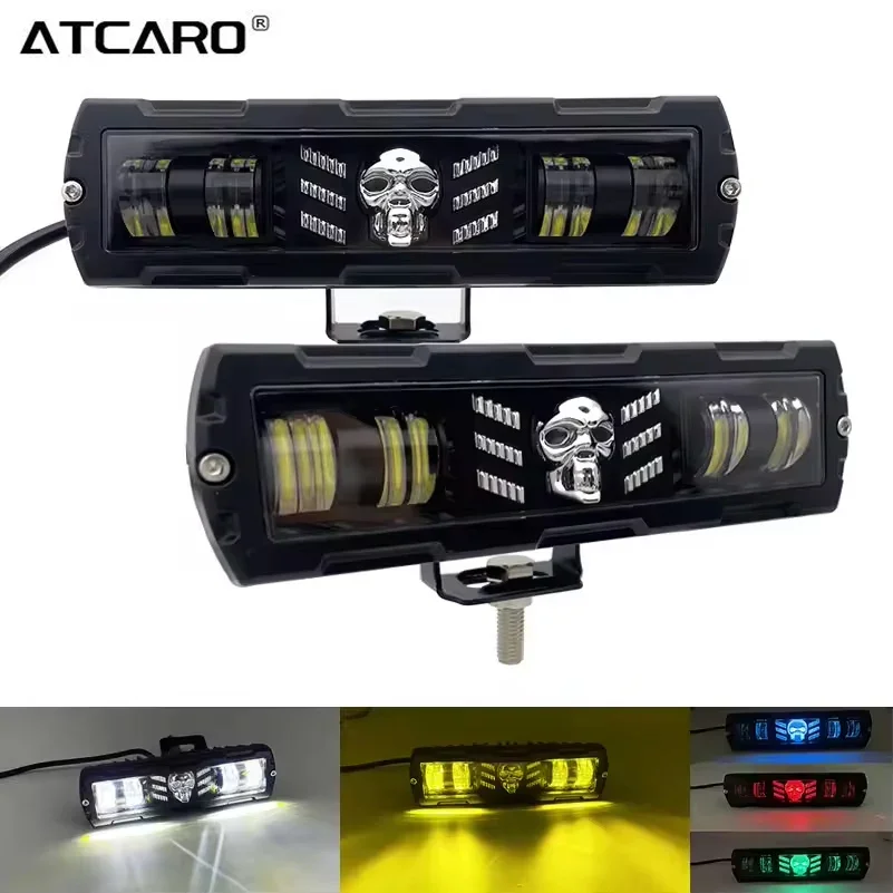 ATCARO 6 Inch Waterproof LED Work Light Bar 12V-24V Offroad Driving Running Light fog lights For Motorcycle 4X4 ATV SUV Truc
ATCARO 6 Inch Waterproof LED Work Light Bar 12V-24V Offroad Driving Running Light fog lights For Motorcycle 4X4 ATV SUV Truc