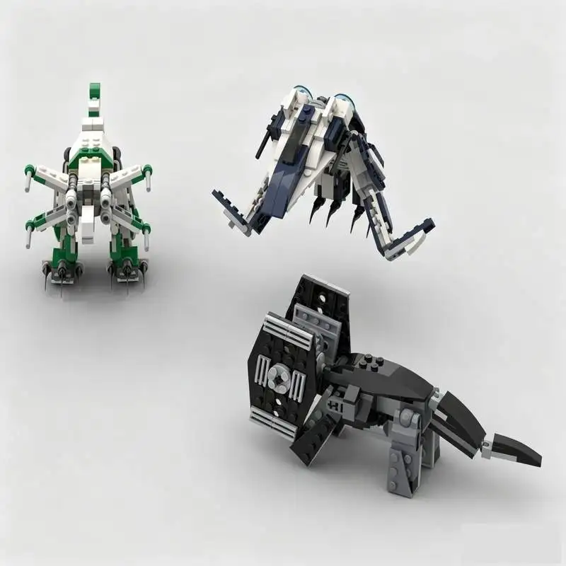 435PCS Mesozoic Wars Dinosaur Mech Battle Model MOC Custom Puzzle Building Blocks Assembly Toy Creative Sci-Fi Educational Gift
435PCS Mesozoic Wars Dinosaur Mech Battle Model MOC Custom Puzzle Building Blocks Assembly Toy Creative Sci-Fi Educational Gift