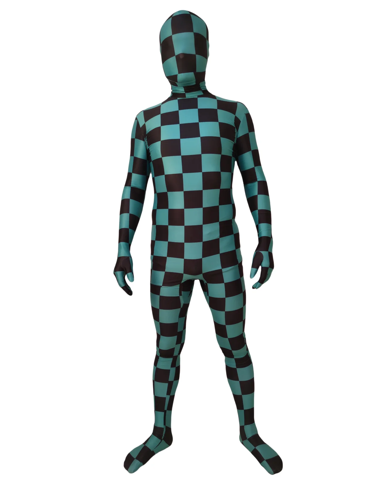 Halloween Green black grid Cosplay Costume Zentai Bodysuit Adults Jumpsuit Party Suit
Halloween Green black grid Cosplay Costume Zentai Bodysuit Adults Jumpsuit Party Suit