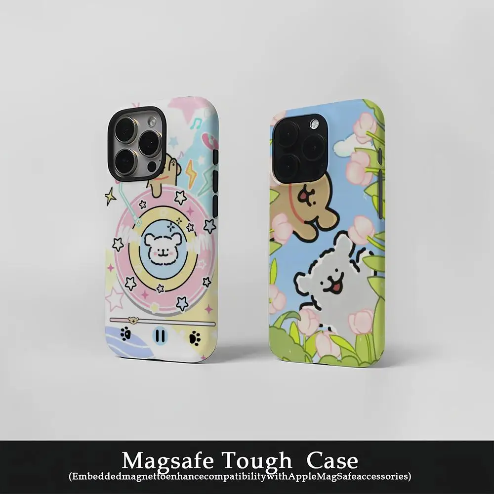 Line Puppy Phone Case Film Korean INS for iPhone 16 15 14 13 12 11 Pro Max Plus Luxury Magnetic Double-layer Cover
Line Puppy Phone Case Film Korean INS for iPhone 16 15 14 13 12 11 Pro Max Plus Luxury Magnetic Double-layer Cover