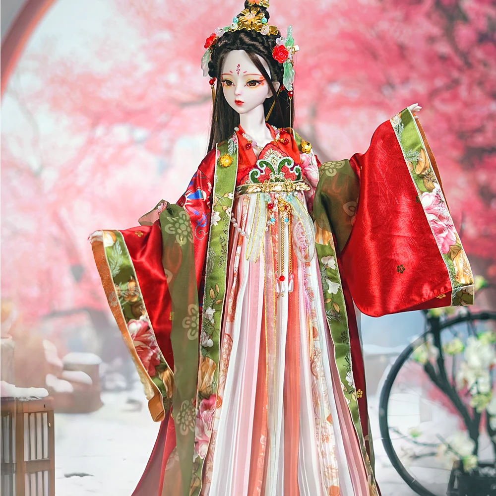 Dream Fairy 1/3 BJD62CM Zhaoxi - Spherical Conjoined Doll Full Set High end Customized Makeup DIY Girl
Dream Fairy 1/3 BJD62CM Zhaoxi - Spherical Conjoined Doll Full Set High end Customized Makeup DIY Girl