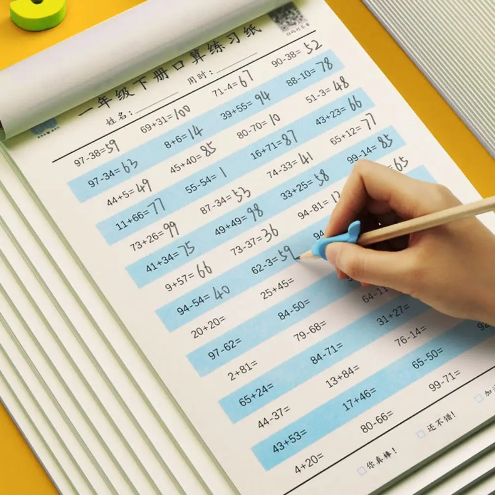 Calculation Addition Subtraction Learning Math Exercise Book Math Training Books Arithmetic Exercise Book Mathematics Workbook
Calculation Addition Subtraction Learning Math Exercise Book Math Training Books Arithmetic Exercise Book Mathematics Workbook