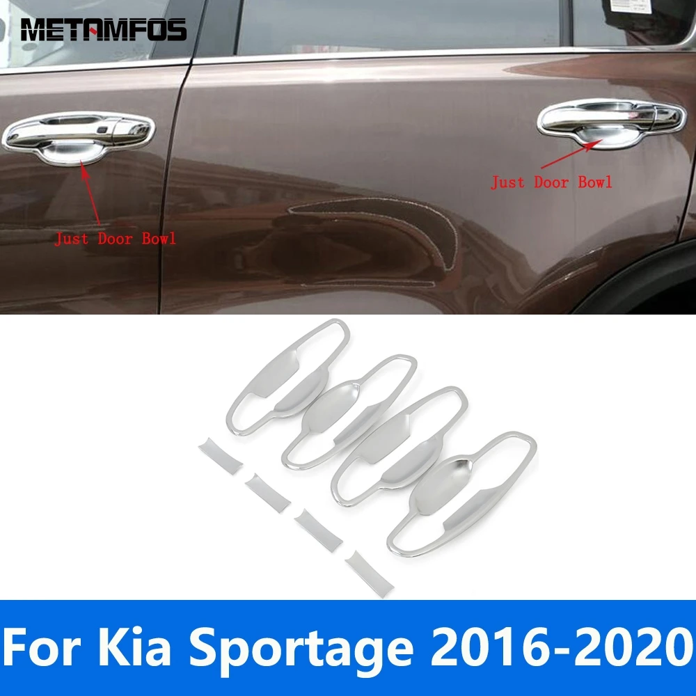 Для Kia Sportage 2016 2017 2018 2019 2020 хромированная боковая дверная ручка, чаша, накладка, защитная накладка, внешние аксессуары, Стайлинг автомобиля
Для Kia Sportage 2016 2017 2018 2019 2020 хромированная боковая дверная ручка, чаша, накладка, защитная накладка, внешние аксессуары, Стайлинг автомобиля