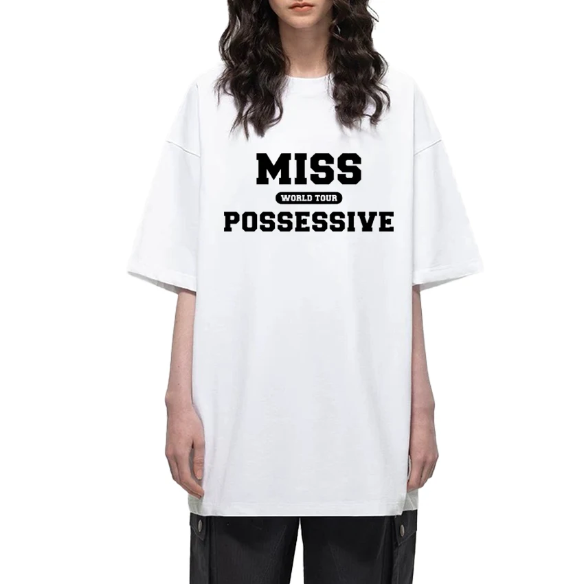 Tate McRae Miss Possessive World Tour 2025 Classic T shirt Men Women Fashion Y2k short sleeve T-shirts Unisex 100% Cotton Tops
Tate McRae Miss Possessive World Tour 2025 Classic T shirt Men Women Fashion Y2k short sleeve T-shirts Unisex 100% Cotton Tops