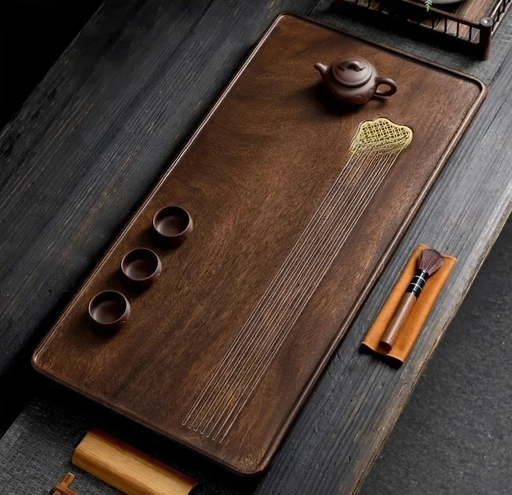 PYH Whole Walnut Wood Tea Tray for Home Use High-end Kung Fu Tea Set Dry Brewing Table Solid Wood
PYH Whole Walnut Wood Tea Tray for Home Use High-end Kung Fu Tea Set Dry Brewing Table Solid Wood
