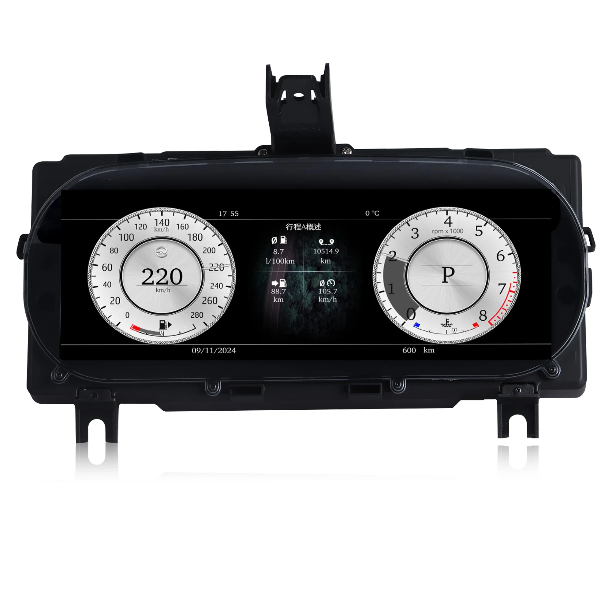 12.3’’ digital instrument cluster for Land Rover Discovery Sport 2015-2019 dashboard speedometer gauge, Carplay
12.3’’ digital instrument cluster for Land Rover Discovery Sport 2015-2019 dashboard speedometer gauge, Carplay
