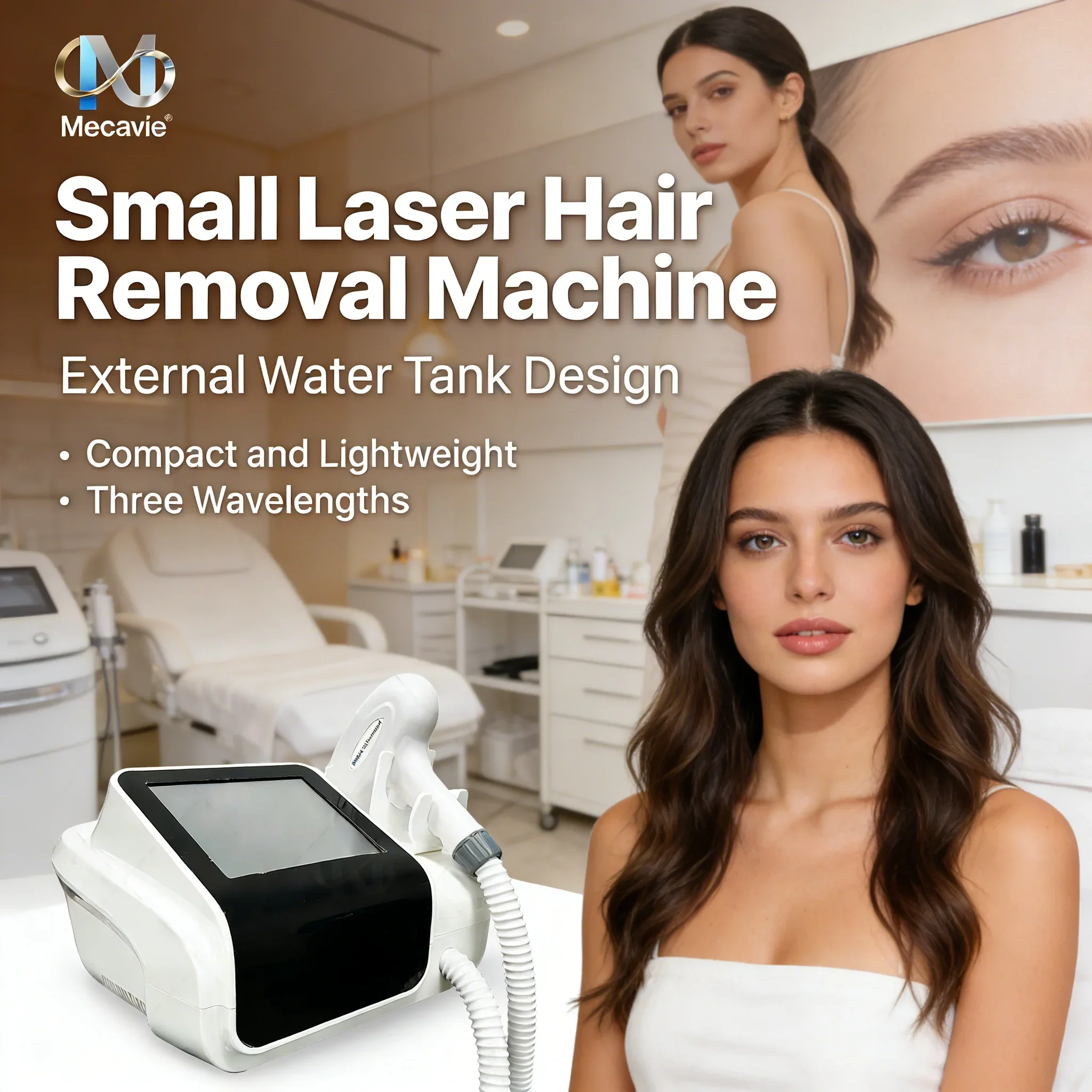 Mini 3Wavelength 808NM Ice Platinum Epilator 755 1064 808nm Diode Laser Hair Removal 4000w Machine Skin Rejuvenation 2026
Mini 3Wavelength 808NM Ice Platinum Epilator 755 1064 808nm Diode Laser Hair Removal 4000w Machine Skin Rejuvenation 2026