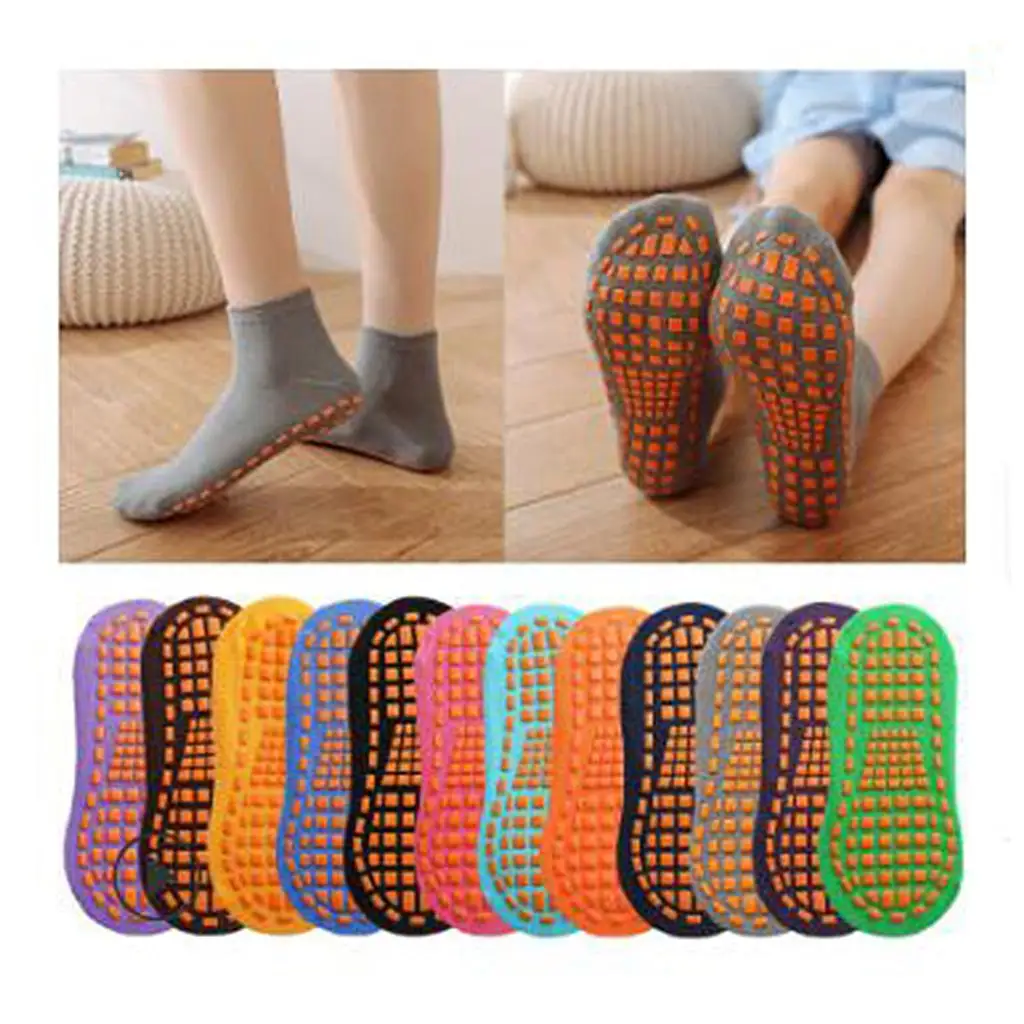 Anti Skid Grip Socks Soft Elastic Cotton Floor Socks for Yoga Pilates Barre Exercise for Adults
Anti Skid Grip Socks Soft Elastic Cotton Floor Socks for Yoga Pilates Barre Exercise for Adults