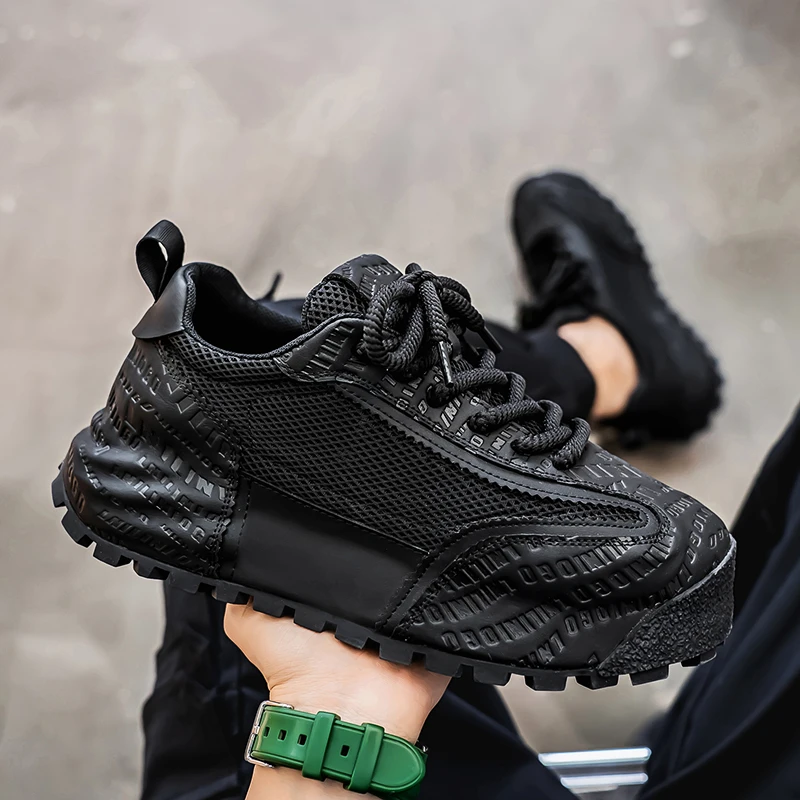 Men's Breathable Running Shoes 2026 New Style Summer Casual Sports Sneakers Thick Bottom Heightening Black Dad Shoes
Men's Breathable Running Shoes 2026 New Style Summer Casual Sports Sneakers Thick Bottom Heightening Black Dad Shoes