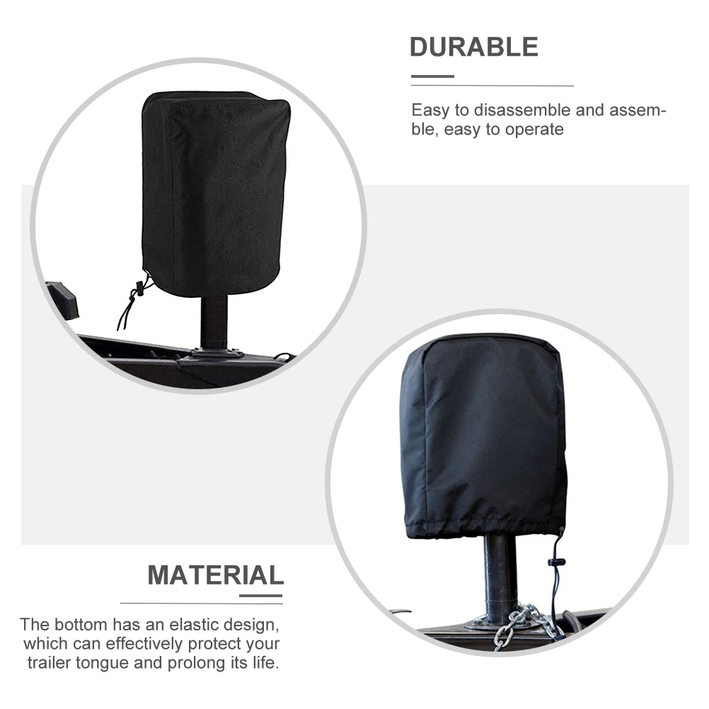 Universal Trailer Trailer Tongue Protector Tongue Protector Cover Waterproof Foldable Polyester RV Jack Cover Black
Universal Trailer Trailer Tongue Protector Tongue Protector Cover Waterproof Foldable Polyester RV Jack Cover Black