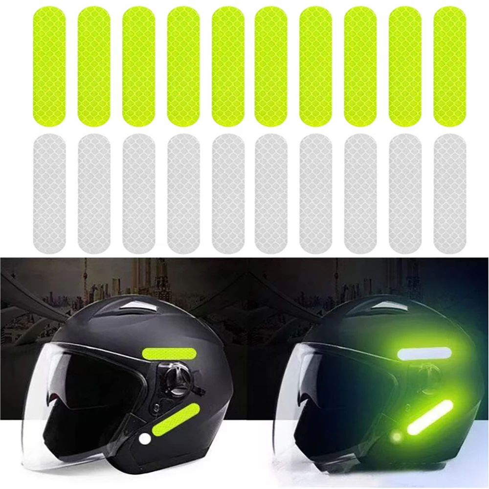 Helmet Warning Reflective Stickers Night Safety Driving Accessories Fluorescent Decorative Stickers Bicycle Motorcycle Car Decal
Helmet Warning Reflective Stickers Night Safety Driving Accessories Fluorescent Decorative Stickers Bicycle Motorcycle Car Decal