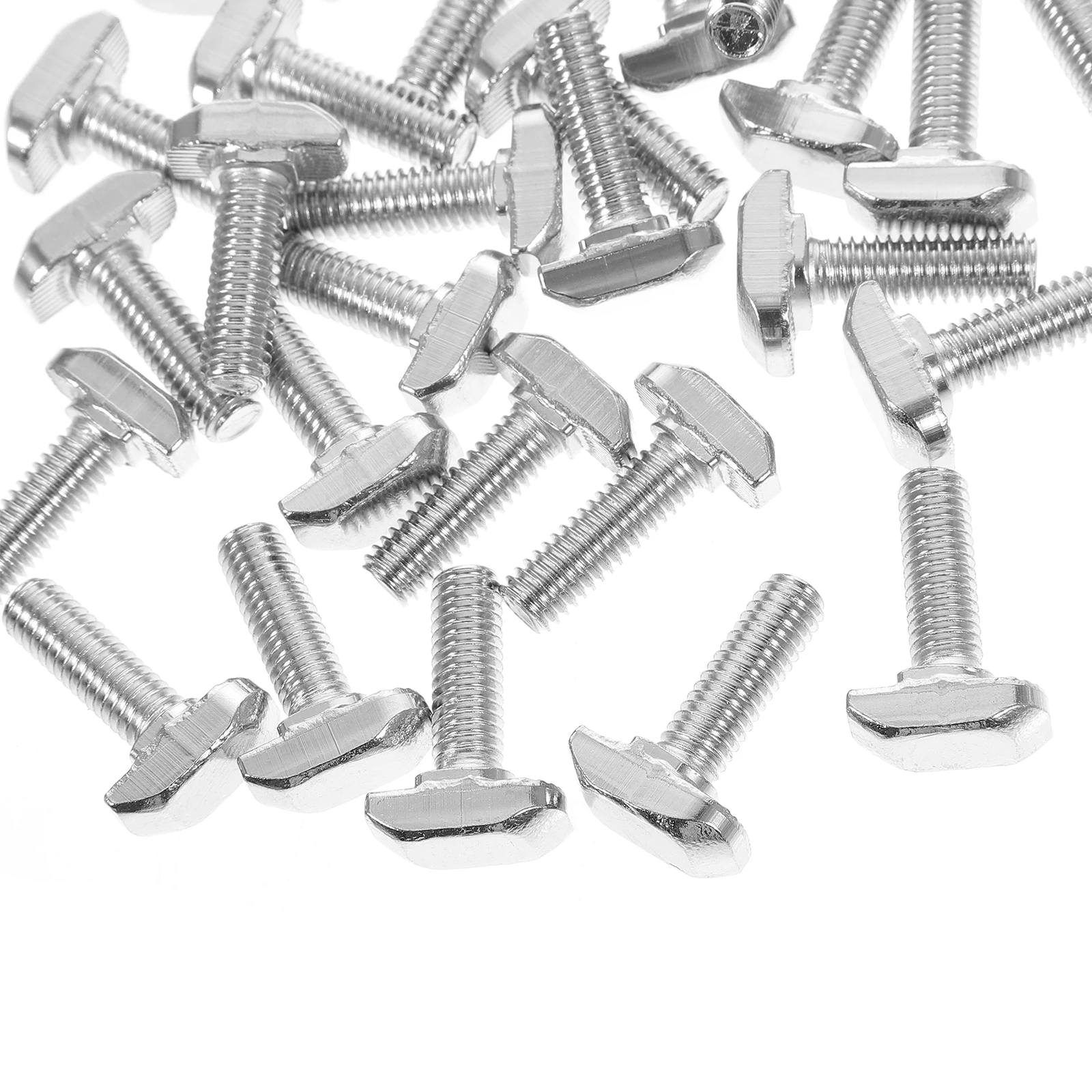 30pcs T Slot Bolt M6X20 Stainless Steel T-Slot Sliding Screw High Hardness Rust Resistant For 3D Printer Cnc Machine T Track
30pcs T Slot Bolt M6X20 Stainless Steel T-Slot Sliding Screw High Hardness Rust Resistant For 3D Printer Cnc Machine T Track