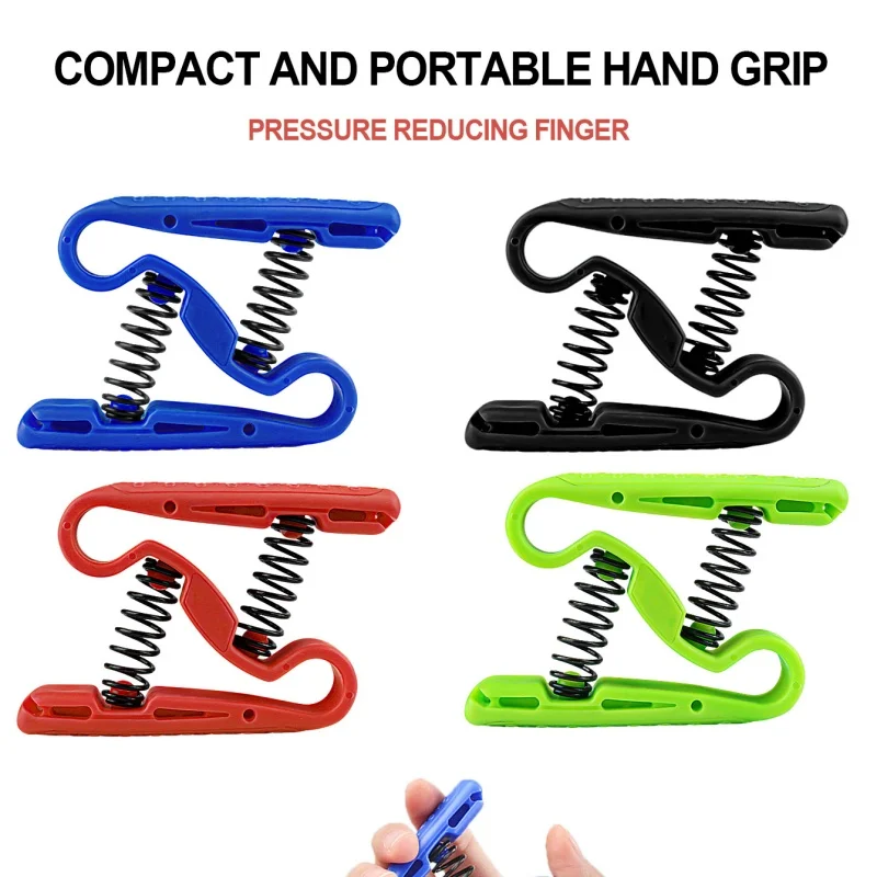 Spring Finger Grip Ring Finger Strength Training Device, Hand Muscle Relaxation Grip Device, Portable Z-shaped Grip Device
Spring Finger Grip Ring Finger Strength Training Device, Hand Muscle Relaxation Grip Device, Portable Z-shaped Grip Device