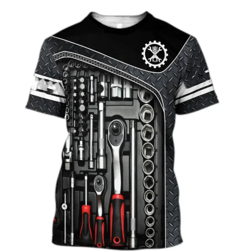 Summer Vintage Men‘s T Shirt Personalized Mechanic 3d Print Clothing Tops Casual Sports Streetwear T-Shirts Oversized Pullover
Summer Vintage Men‘s T Shirt Personalized Mechanic 3d Print Clothing Tops Casual Sports Streetwear T-Shirts Oversized Pullover