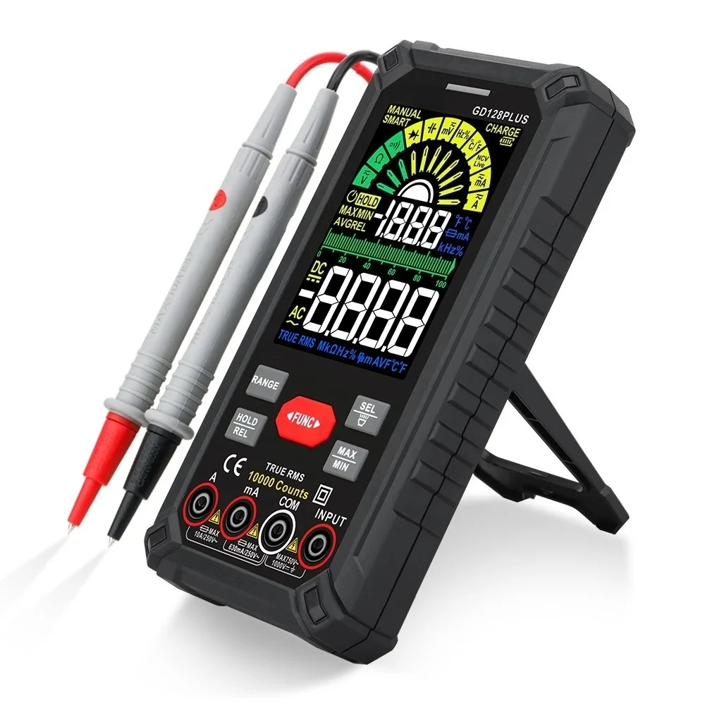 High Precision Rechargeable Fully Automatic Smart Auto Range Multi Meter Digital Multimeter Tester
High Precision Rechargeable Fully Automatic Smart Auto Range Multi Meter Digital Multimeter Tester