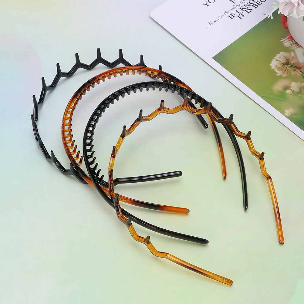 6 PCS Headband Headgear Practical Hair Hoops Anti-slip Unisex Toothed Plastic Fashionable Stylish Elastic Baby
6 PCS Headband Headgear Practical Hair Hoops Anti-slip Unisex Toothed Plastic Fashionable Stylish Elastic Baby
