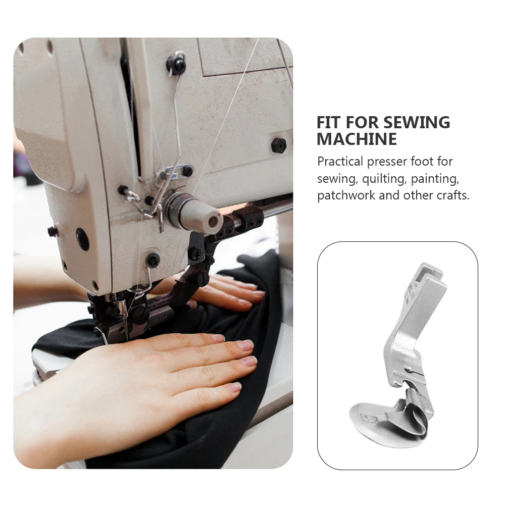 Sewing Machine Binder Stainless Steel Presser Foot Replacement Durable Binding Attachment Folder Sewing Hemmer Edges Folder Tool 
Sewing Machine Binder Stainless Steel Presser Foot Replacement Durable Binding Attachment Folder Sewing Hemmer Edges Folder Tool