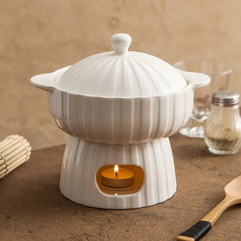 Candle Warmer Ceramic Pot,Individual Serving Bowl for Shark Fin,Soup & Stews,Creative Restaurant Tableware for Keeping Food Hot,
Candle Warmer Ceramic Pot,Individual Serving Bowl for Shark Fin,Soup & Stews,Creative Restaurant Tableware for Keeping Food Hot,