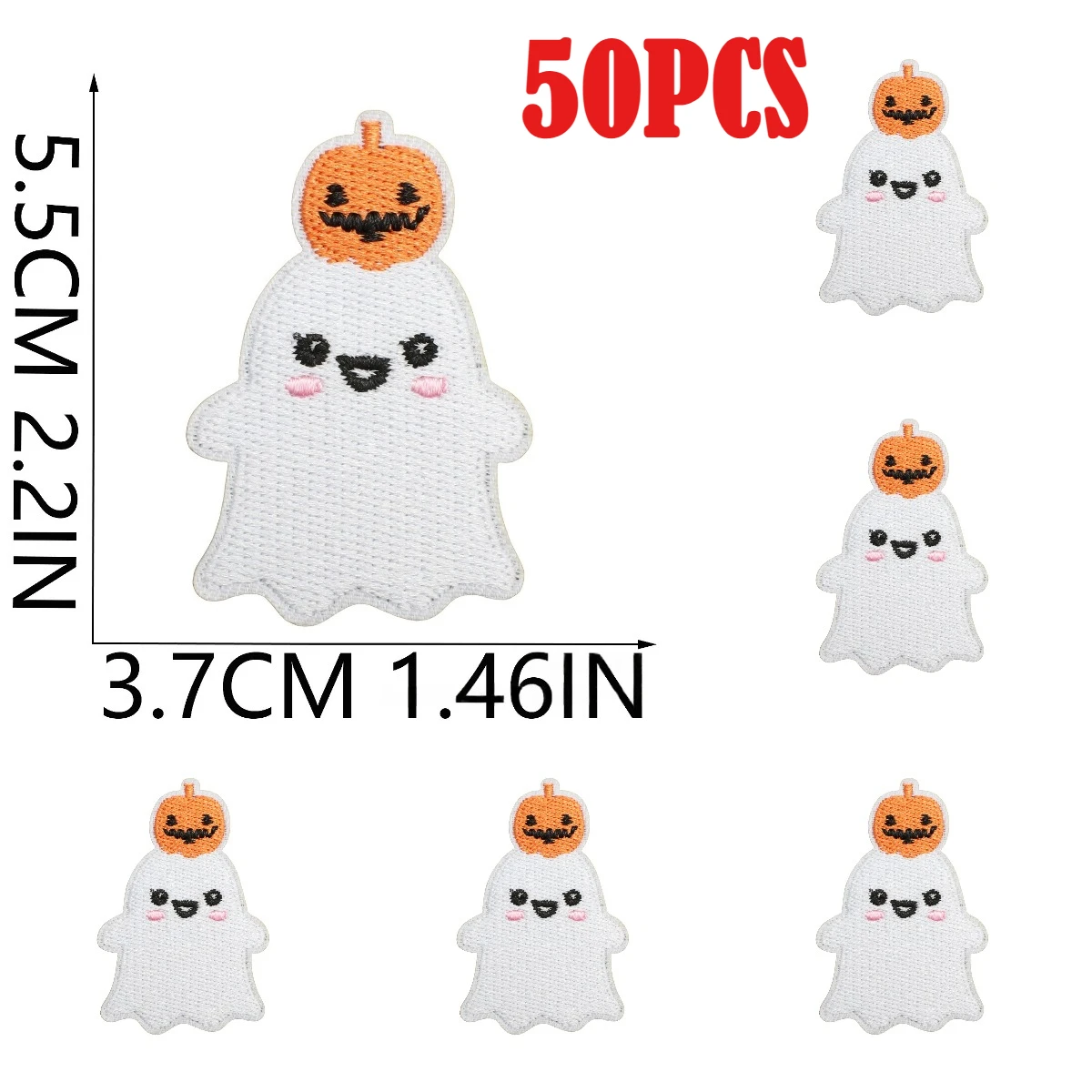 Wholesale 50PCS/Lots /100PCS/Set Halloween Embroidery Cloth Patches Halloween Pacth Festive Atmosphere Dress Up Ghost Pumpkin
Wholesale 50PCS/Lots /100PCS/Set Halloween Embroidery Cloth Patches Halloween Pacth Festive Atmosphere Dress Up Ghost Pumpkin