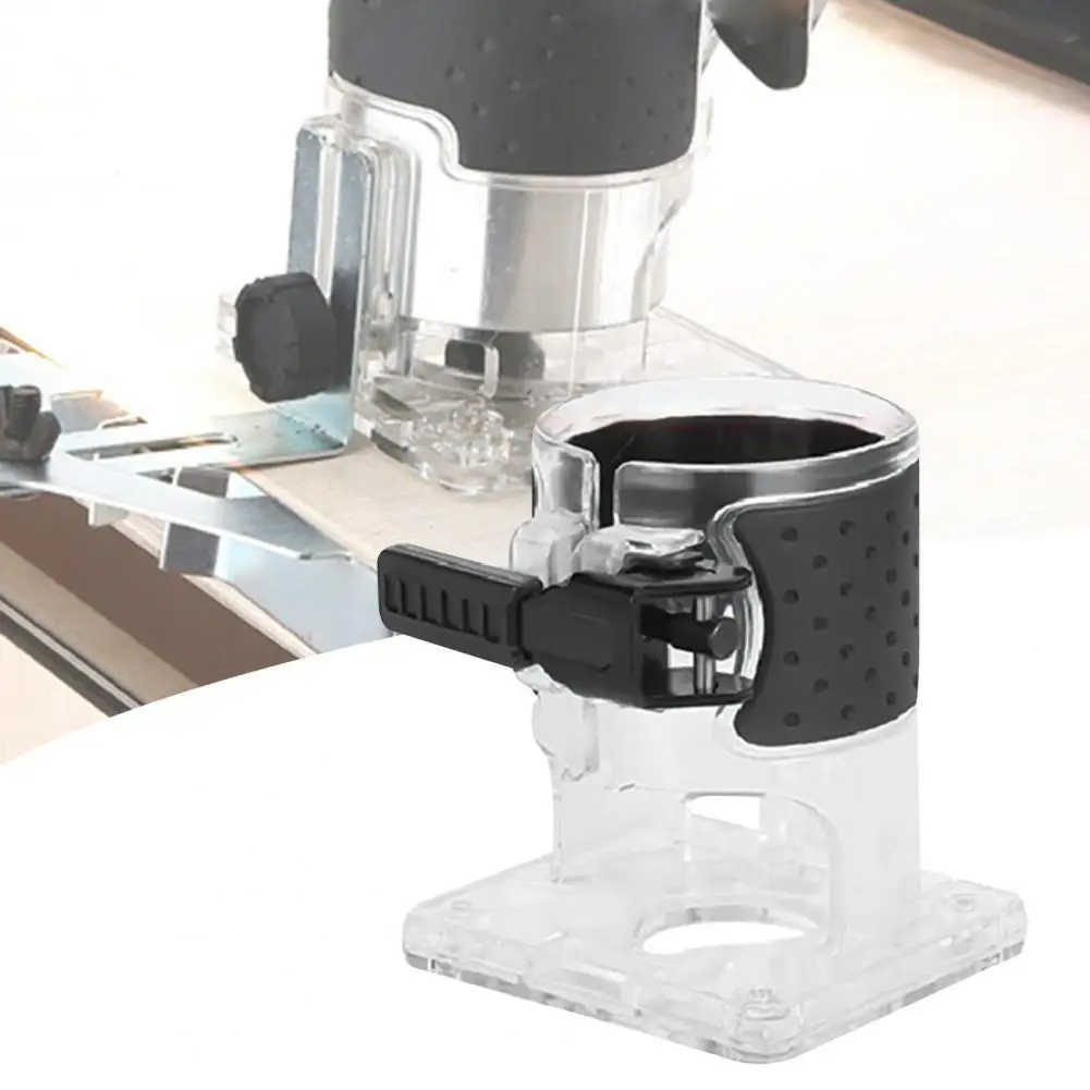 Trimming Machine Base Sturdy Stable Trimmer Router Base Practical Trimmer Router Base for Factory Protective Cover
Trimming Machine Base Sturdy Stable Trimmer Router Base Practical Trimmer Router Base for Factory Protective Cover