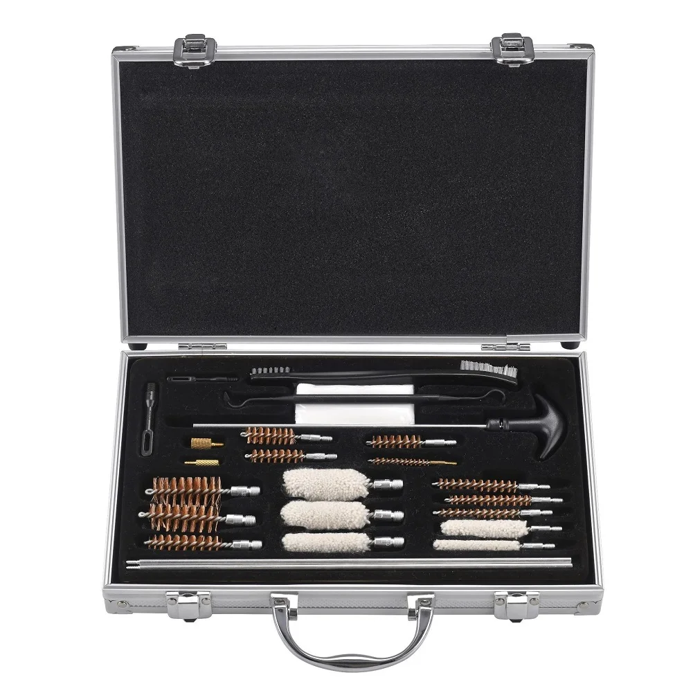 Gun Brush Accessories Gun Cleaner Set Gun Barrel Brush Box Set Gun Brush Pipe Cleaning Tools for Hunting and Gun Maintenance
Gun Brush Accessories Gun Cleaner Set Gun Barrel Brush Box Set Gun Brush Pipe Cleaning Tools for Hunting and Gun Maintenance