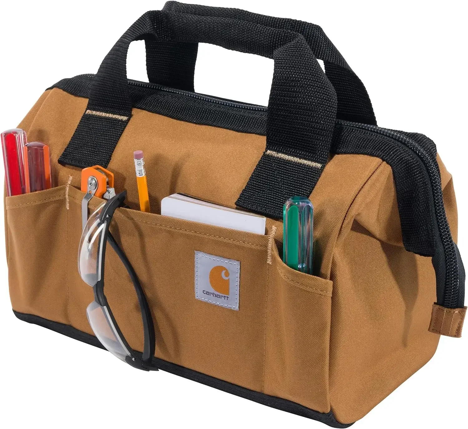 Midweight, Durable Water-Resistant, Tool Storage Bag, Brown, Medium (13-Inch)
Midweight, Durable Water-Resistant, Tool Storage Bag, Brown, Medium (13-Inch)