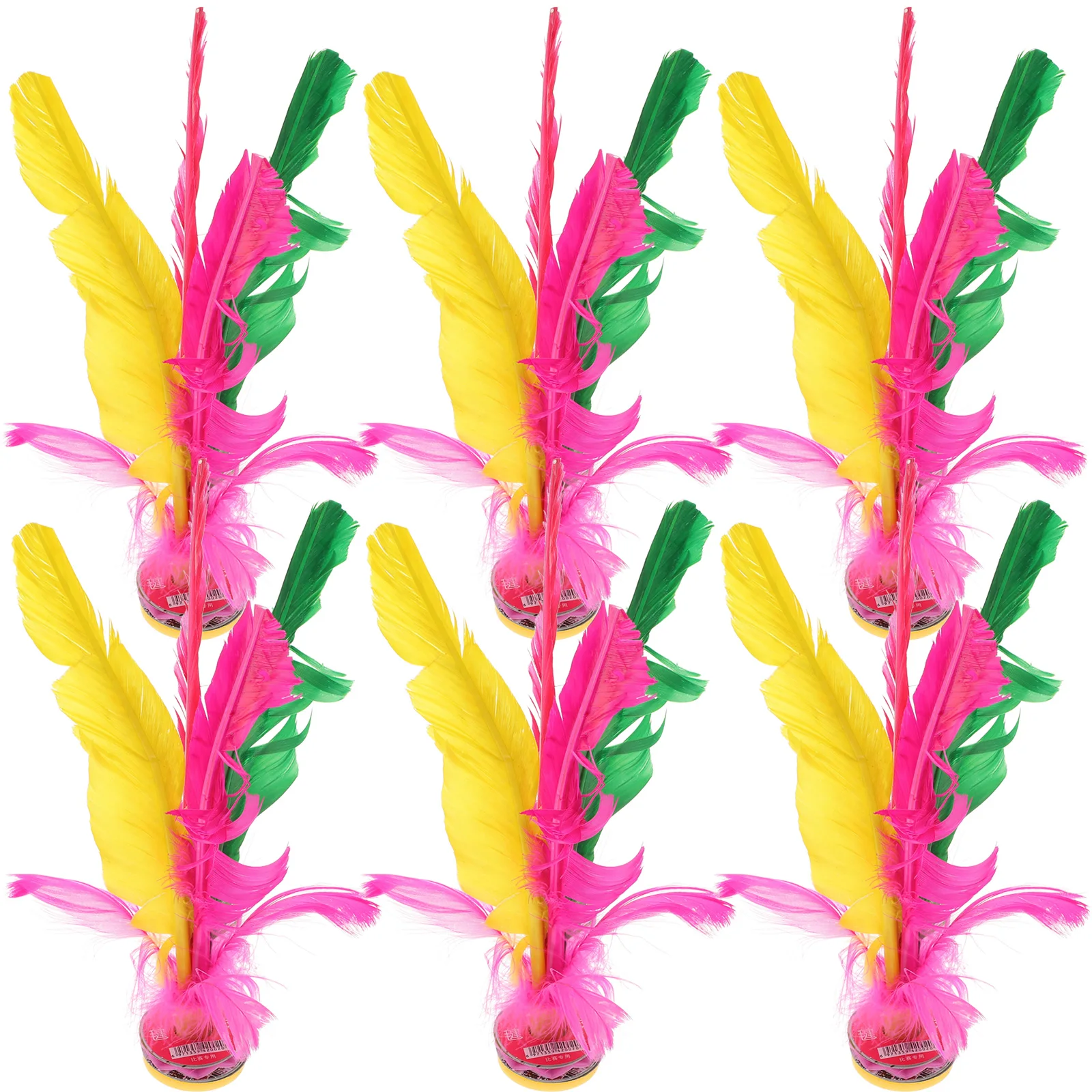 6 Pcs Colorful Jianzi Toys Kids Adults Outdoor Indoor Game Traditional Chinese Shuttlecocks Iron Sheets H made Child
6 Pcs Colorful Jianzi Toys Kids Adults Outdoor Indoor Game Traditional Chinese Shuttlecocks Iron Sheets H made Child