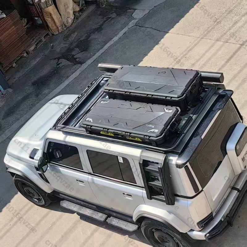 Quick-dismantling Off-road Roof Trunk, Dust-proof SUV Car Case, Waterproof and Explosion-proof Storage Pulley Case
Quick-dismantling Off-road Roof Trunk, Dust-proof SUV Car Case, Waterproof and Explosion-proof Storage Pulley Case