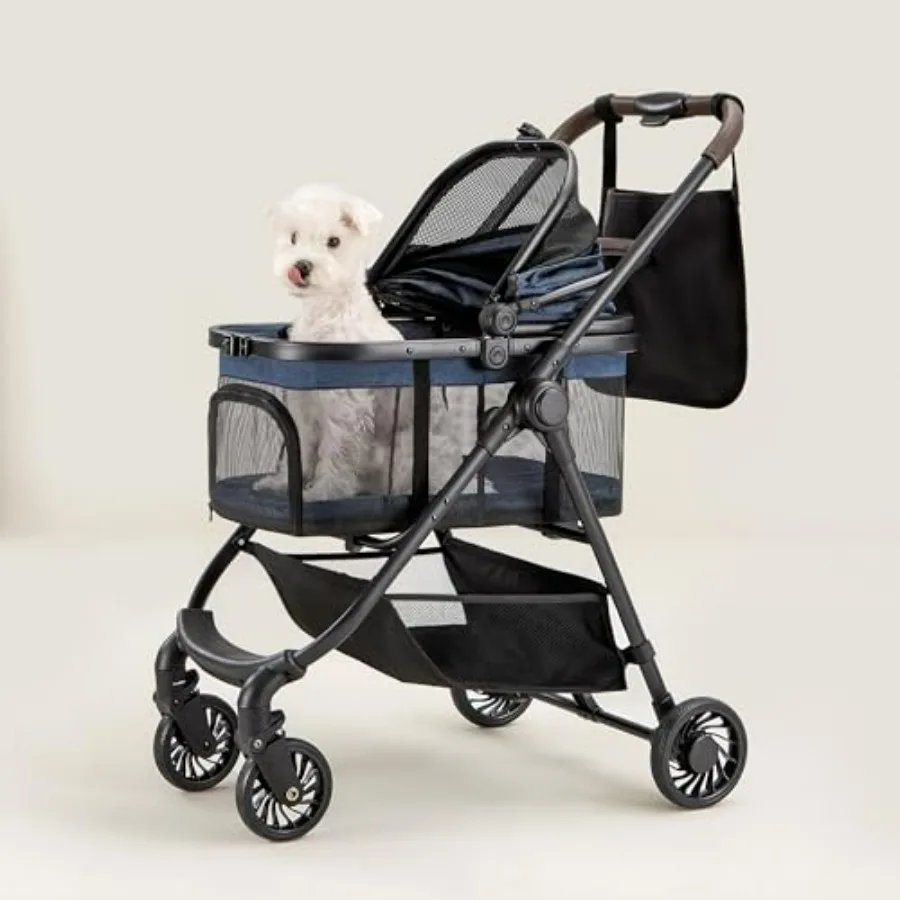 3 in 1 Pet Carrier Stroller with Detachable Carrier, Foldable Dog and Cat Stroller for Small/Medium Dogs up to 33 lbs, Large St
3 in 1 Pet Carrier Stroller with Detachable Carrier, Foldable Dog and Cat Stroller for Small/Medium Dogs up to 33 lbs, Large St