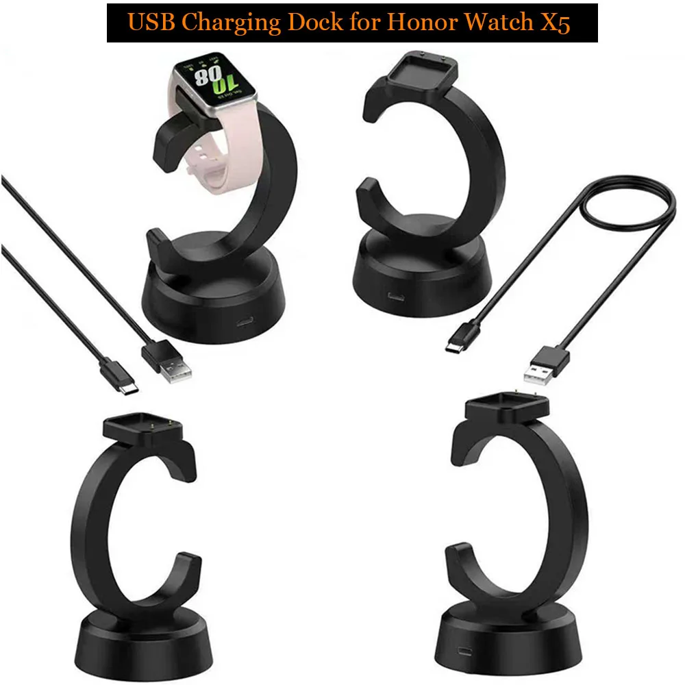 USB Charging Dock for Honor Watch X5 Charging Bracket Charging Base Silicone Dock With Line for Honor Charger Watch Accessories
USB Charging Dock for Honor Watch X5 Charging Bracket Charging Base Silicone Dock With Line for Honor Charger Watch Accessories