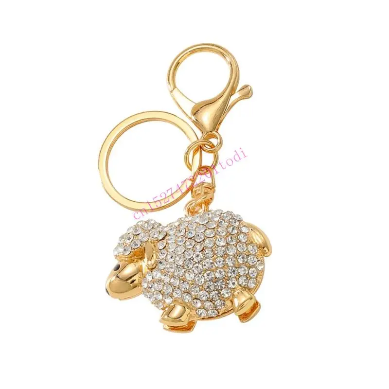 M76B Fashionable Sheep Keychain Cuteness Purse Pendant Alloy Texture Key Jewelry
M76B Fashionable Sheep Keychain Cuteness Purse Pendant Alloy Texture Key Jewelry