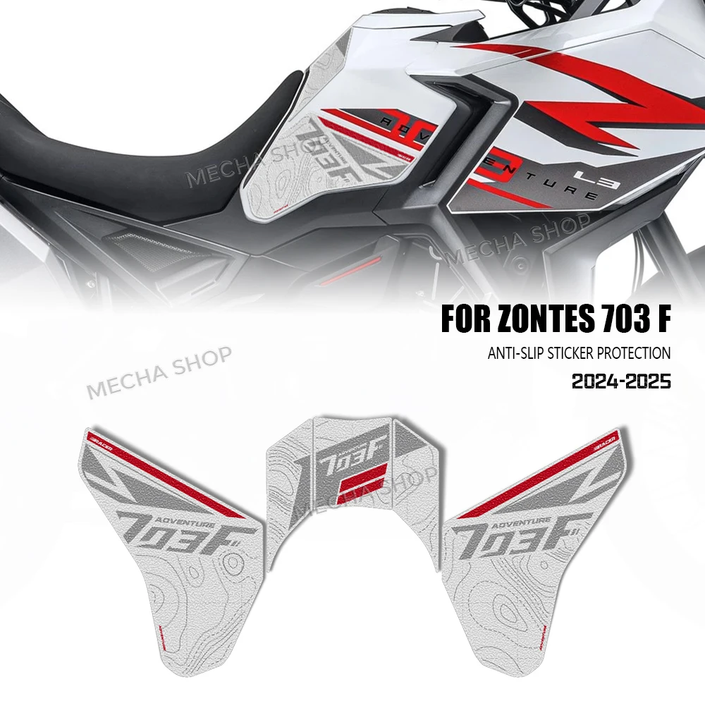 For ZONTES 703F 703 F 2025- Motorcycle Sticker Gas Fuel Tank Side Decal Protector Traction Pad Cover Decoration Kit
For ZONTES 703F 703 F 2025- Motorcycle Sticker Gas Fuel Tank Side Decal Protector Traction Pad Cover Decoration Kit