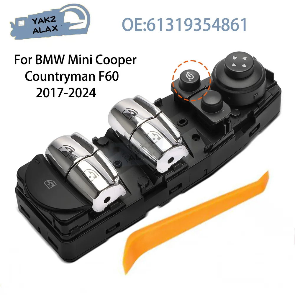 61319354861 for BMW Mini Cooper Countryman F60 2017 2018 2019 2020 2021 2022 2023 2024 Master Power Window Control Switch
61319354861 for BMW Mini Cooper Countryman F60 2017 2018 2019 2020 2021 2022 2023 2024 Master Power Window Control Switch