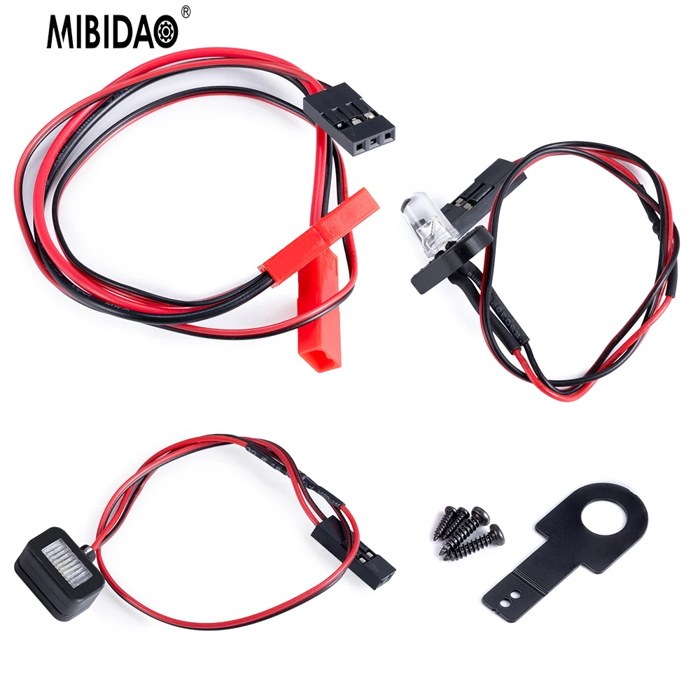 MIBIDAO Front and Rear Lights LED Lamp Headlight & Taillight For 1/4 PROMOTO-MX RC Motorcycle Upgrade Parts
MIBIDAO Front and Rear Lights LED Lamp Headlight & Taillight For 1/4 PROMOTO-MX RC Motorcycle Upgrade Parts