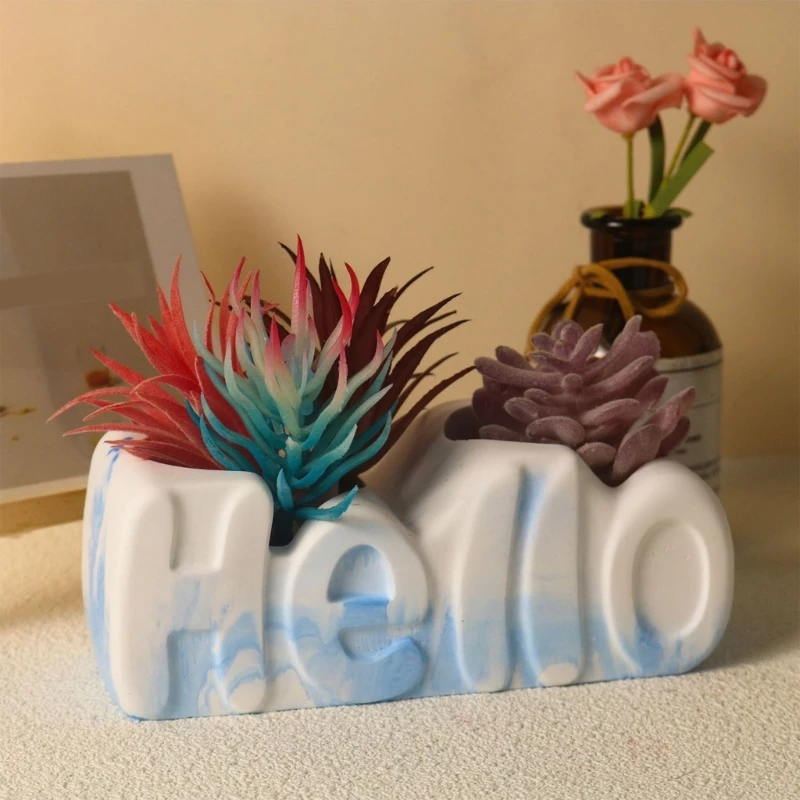 Силиконовые формы для цветочных горшков DIY Hello/Familias, кашпо для писем, форма для литья эпоксидной смолы Y08E
Силиконовые формы для цветочных горшков DIY Hello/Familias, кашпо для писем, форма для литья эпоксидной смолы Y08E