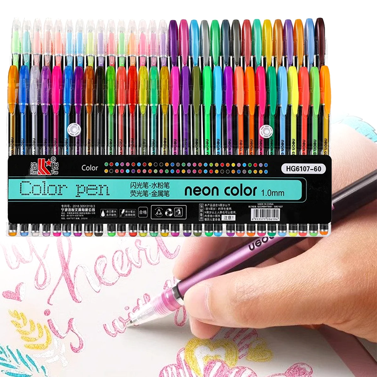 Новый набор гелевых ручек с металлическим блеском, цветные сменные стержни, канцелярские товары, маркер-хайлайтер, шариковая ручка 1,0 мм для рисования и творчества
Новый набор гелевых ручек с металлическим блеском, цветные сменные стержни, канцелярские товары, маркер-хайлайтер, шариковая ручка 1,0 мм для рисования и творчества