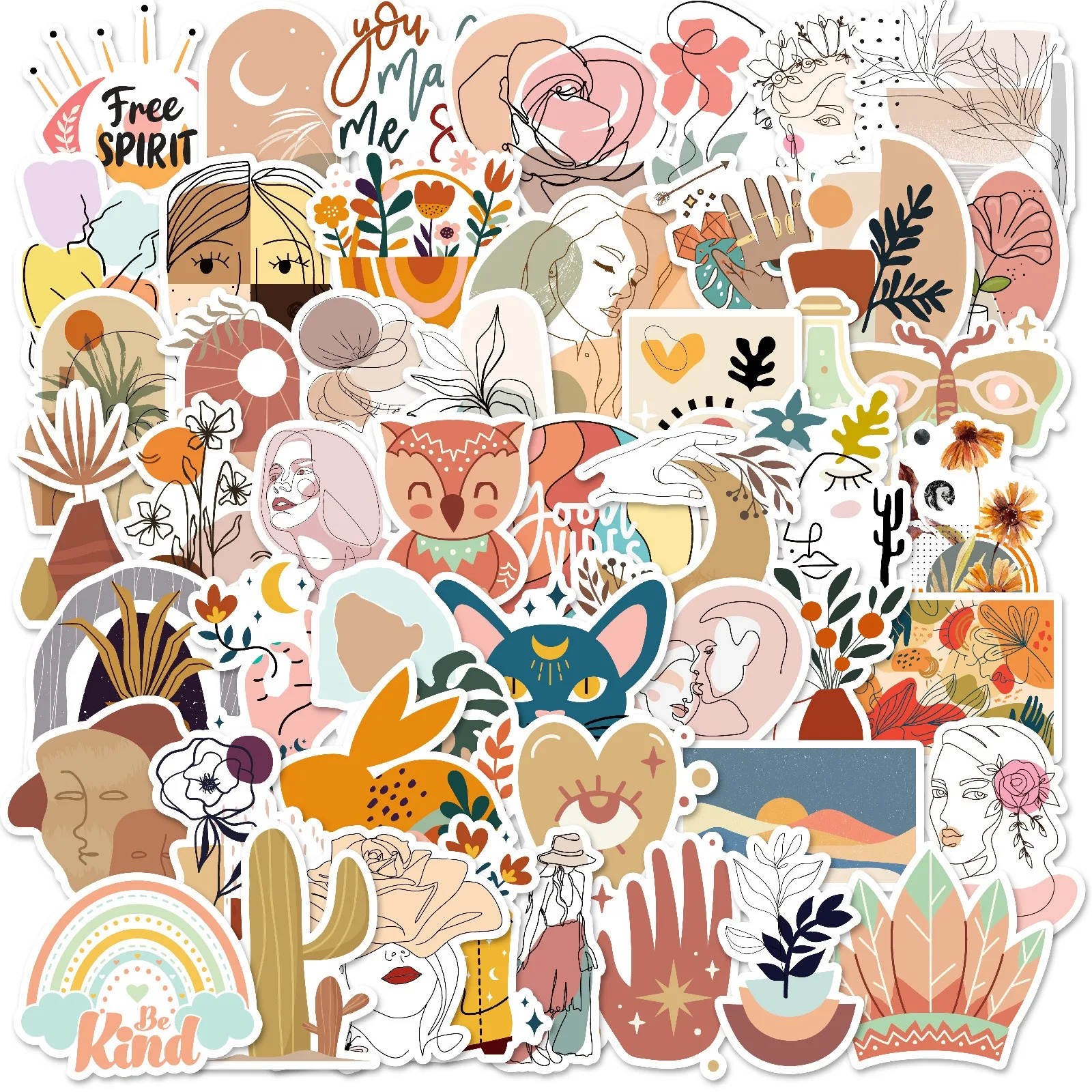 10/50PCS Retro Boho Stickers Vintage Art Bohemia Cartoon Vinyl Decals for Phone Laptop Notebook Morandi Graffiti Sticker Kid Toy
10/50PCS Retro Boho Stickers Vintage Art Bohemia Cartoon Vinyl Decals for Phone Laptop Notebook Morandi Graffiti Sticker Kid Toy