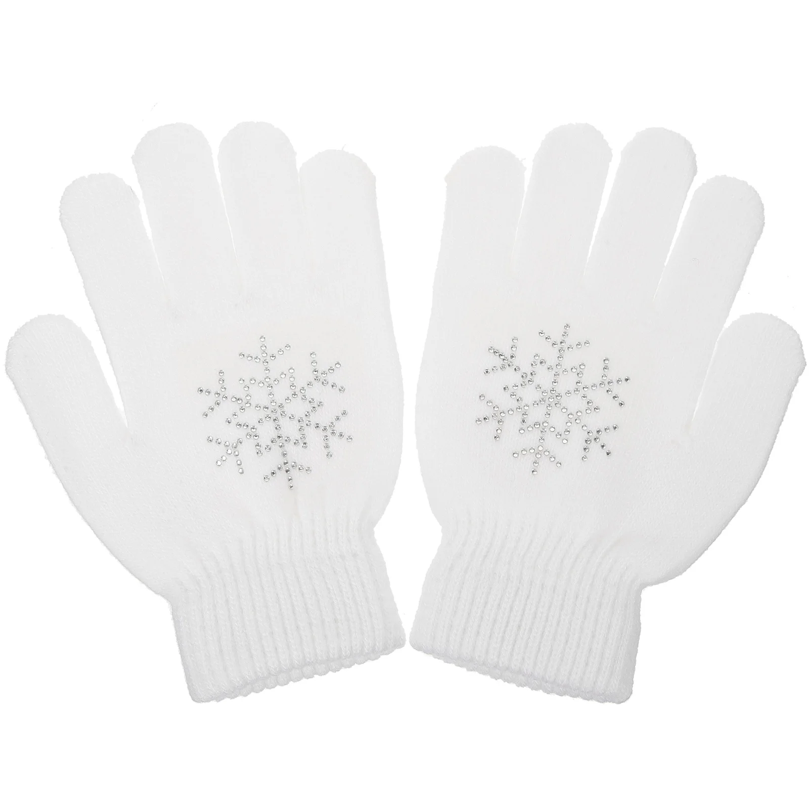 1 Pair White Snowflake Waterproof Warm Ski Gloves Kids Adults Skate Training Glitter Fashion Women Men Thermal Outdoor Walking
1 Pair White Snowflake Waterproof Warm Ski Gloves Kids Adults Skate Training Glitter Fashion Women Men Thermal Outdoor Walking