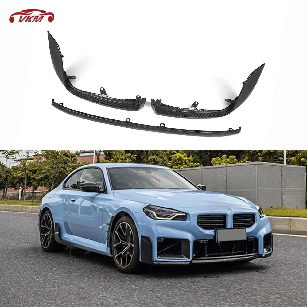 For BMW M2 G87 2023 + Carbon Fiber Front Lip Spoiler Splitter BodyKits Car Head Bumper Chin Extension Cover Guard Car Styling
For BMW M2 G87 2023 + Carbon Fiber Front Lip Spoiler Splitter BodyKits Car Head Bumper Chin Extension Cover Guard Car Styling