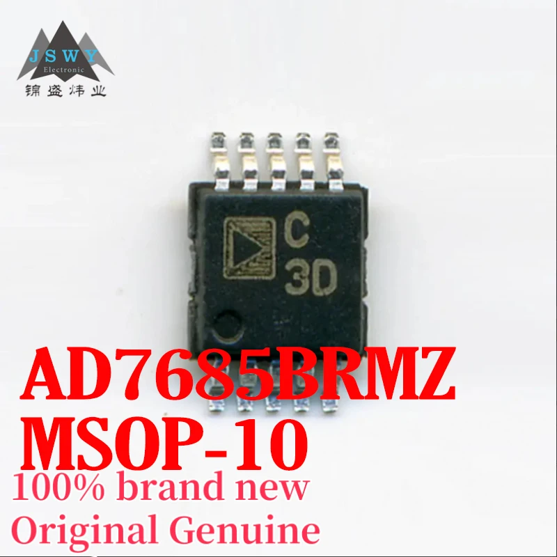(3/30 pcs) AD7685BRMZ AD7685 Silk Screen C3D MSOP-10 Analog-to-Digital Converter Genuine Product Free Shipping
(3/30 pcs) AD7685BRMZ AD7685 Silk Screen C3D MSOP-10 Analog-to-Digital Converter Genuine Product Free Shipping