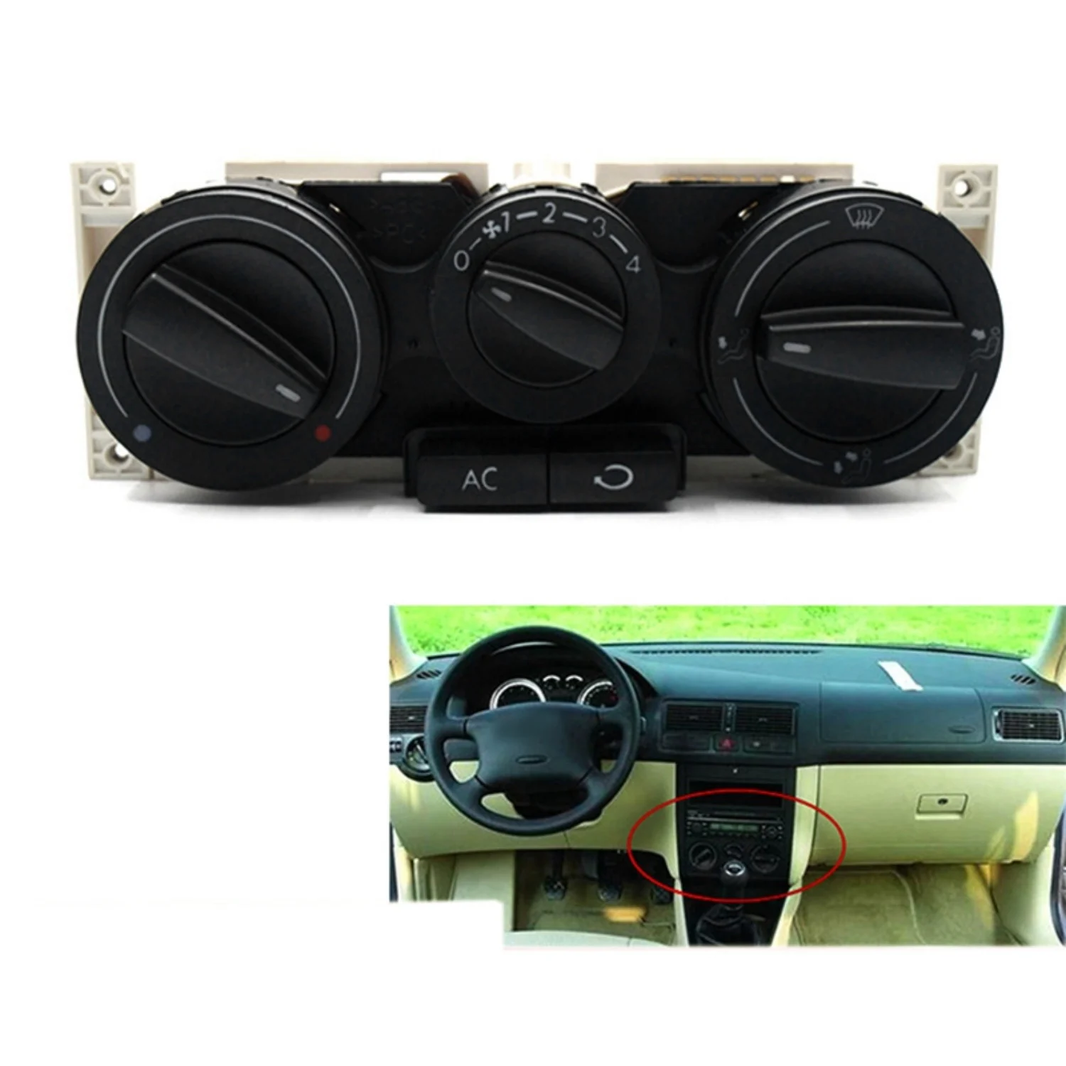 A58X-AC Air Conditioner Climate Control Switch Panel For VW Passat B5 Bora Golf 4 MK4 1998-2004 1J0820045F
A58X-AC Air Conditioner Climate Control Switch Panel For VW Passat B5 Bora Golf 4 MK4 1998-2004 1J0820045F