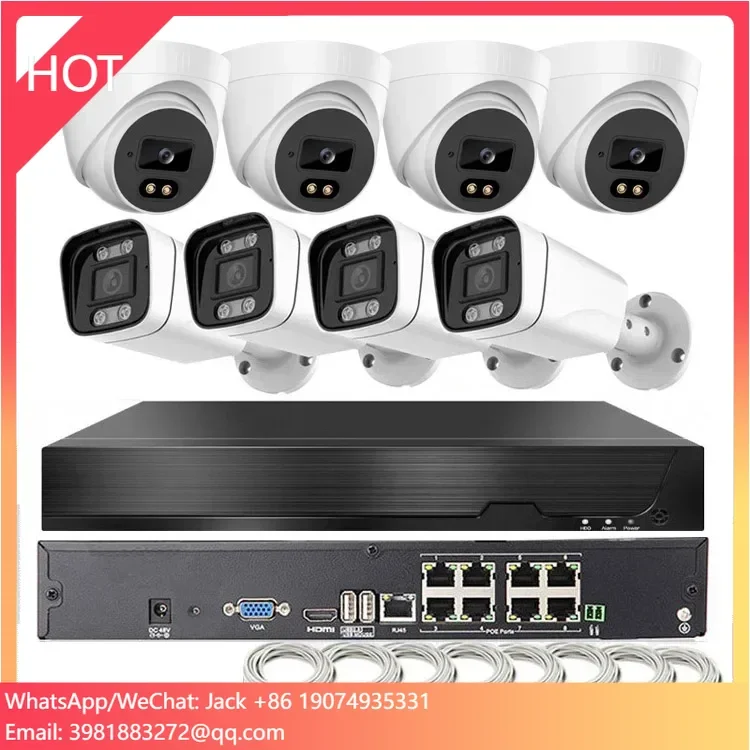 Камеры De Seguridad 8-канальная 4-мегапиксельная система видеонаблюдения с POE Nvr и аудио-видеорегистратором для домашнего сейфа
Камеры De Seguridad 8-канальная 4-мегапиксельная система видеонаблюдения с POE Nvr и аудио-видеорегистратором для домашнего сейфа