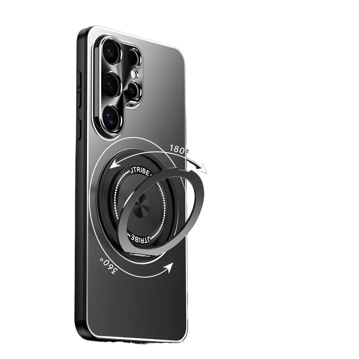 360 ° Задняя крышка с магнитным кольцом и подставкой для Samsung Galaxy S24 Ultra S24+, жесткий защитный держатель, противоударный чехол для телефона
360 ° Задняя крышка с магнитным кольцом и подставкой для Samsung Galaxy S24 Ultra S24+, жесткий защитный держатель, противоударный чехол для телефона