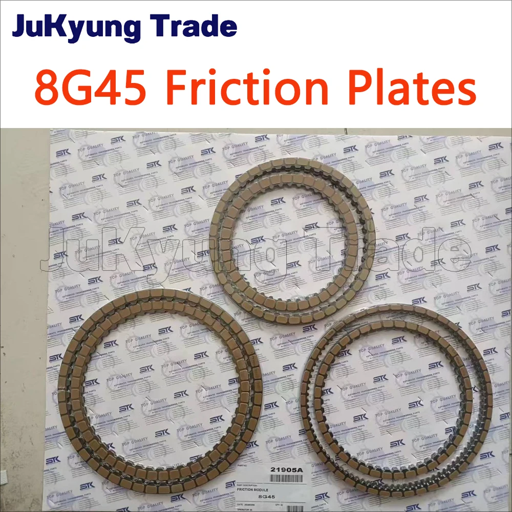 8G45 AWF8G45 GA8G45AW Automatic Transmission Friction Plate Steel Plate Kit For BMW
8G45 AWF8G45 GA8G45AW Automatic Transmission Friction Plate Steel Plate Kit For BMW