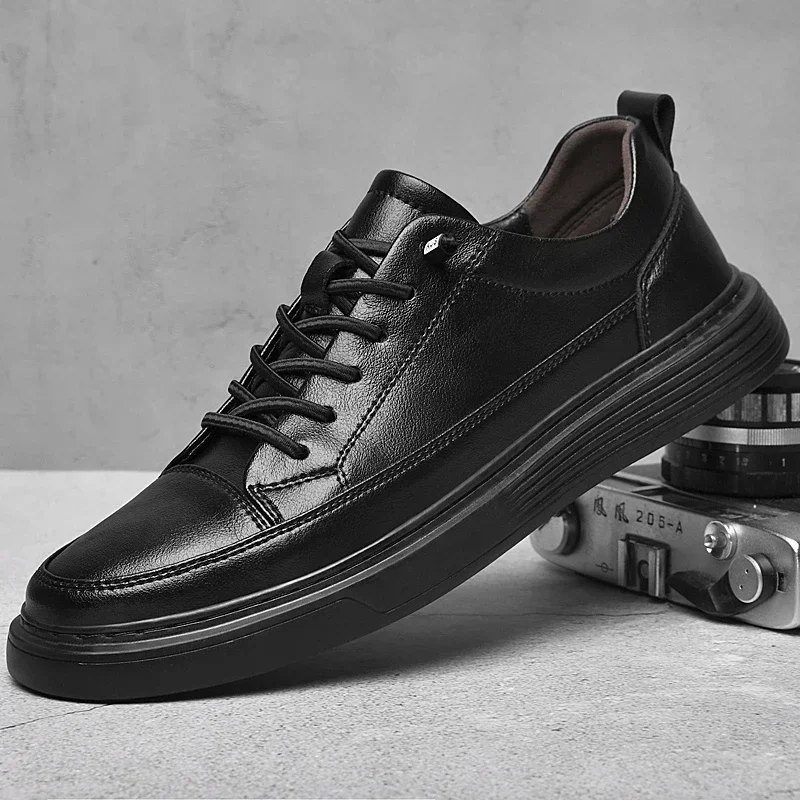 Classics Brown Genuine Leather Casual Shoes Men's Jogging Shoes Winter Warm Fur Oxford Shoes for Men Big Size
Classics Brown Genuine Leather Casual Shoes Men's Jogging Shoes Winter Warm Fur Oxford Shoes for Men Big Size