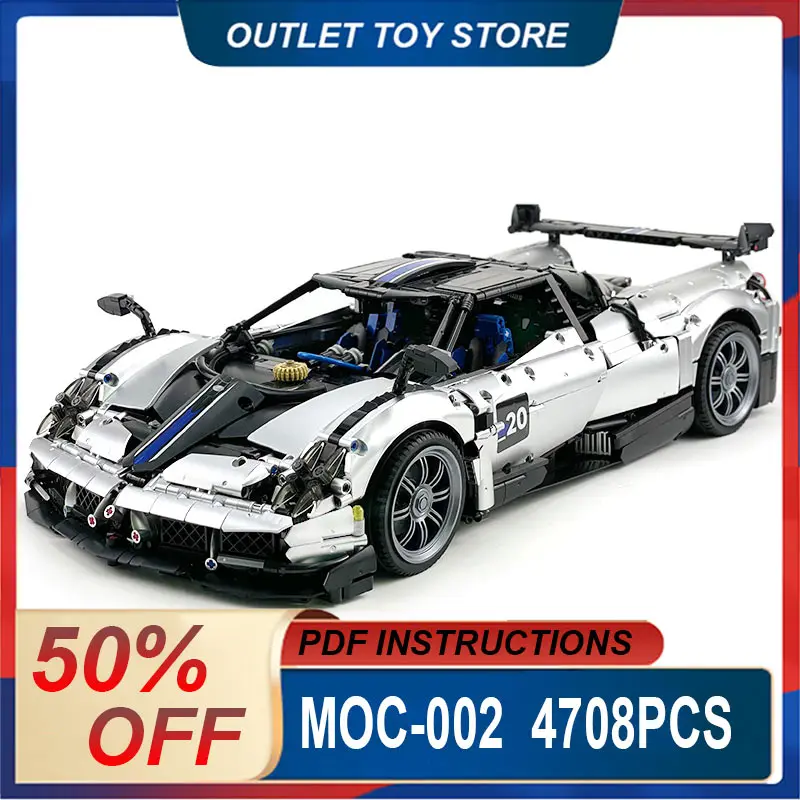 MOC-002 Технический серебристый супер спортивный автомобиль, строительные блоки, скоростной автомобиль, кирпич, сделай сам, головоломка, сборка, игрушка, Рождественский подарок для мальчика и ребенка
MOC-002 Технический серебристый супер спортивный автомобиль, строительные блоки, скоростной автомобиль, кирпич, сделай сам, головоломка, сборка, игрушка, Рождественский подарок для мальчика и ребенка